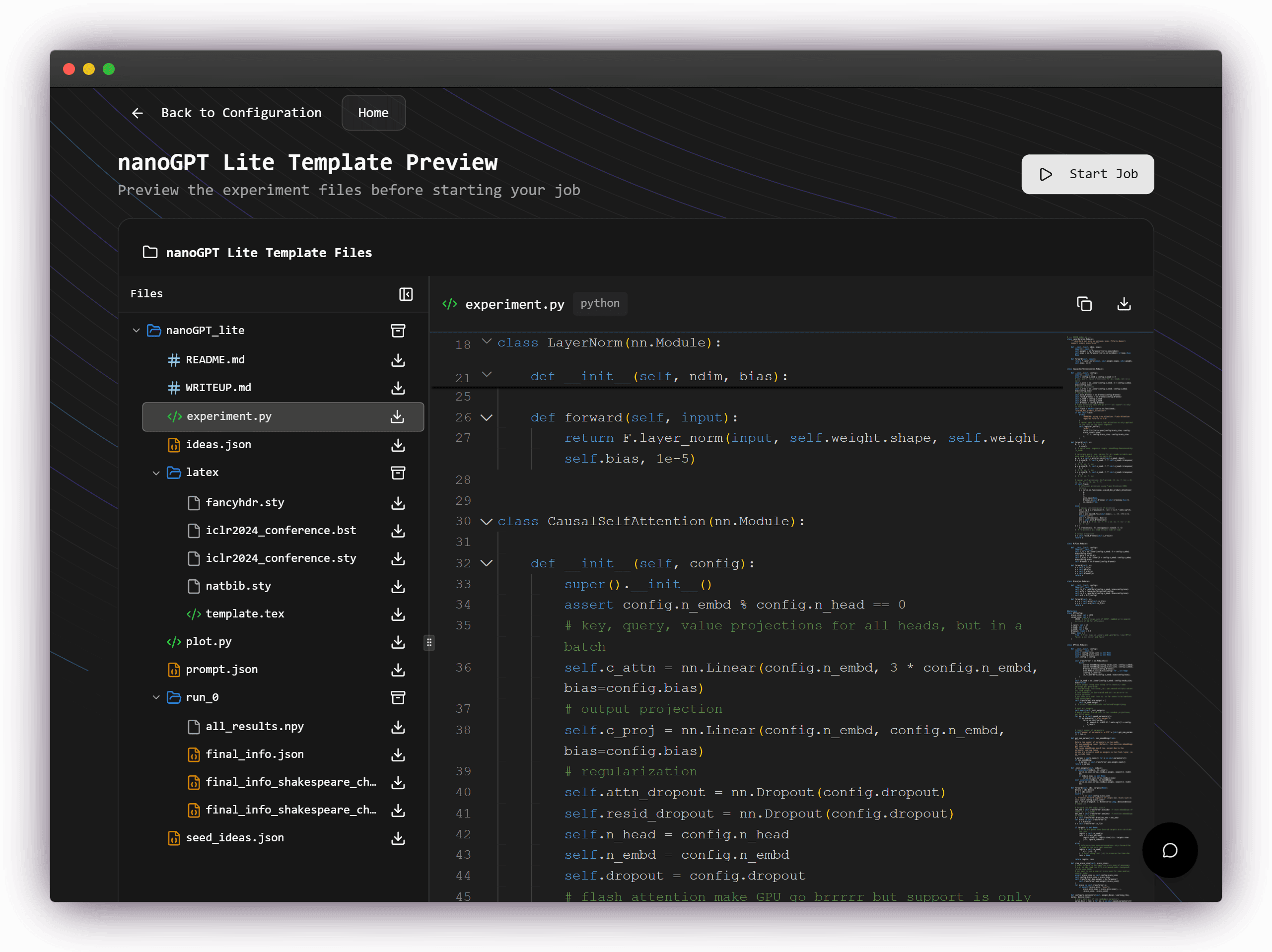 Screenshot of Sciloop Lab v_0